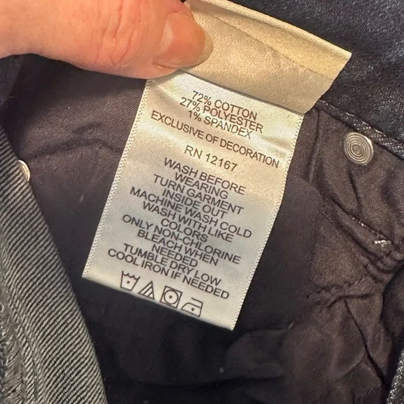 NWT Laurie Felt Classic Clean Jean Ankle Skinny Raw hem - 00 - Picture 8 of 16